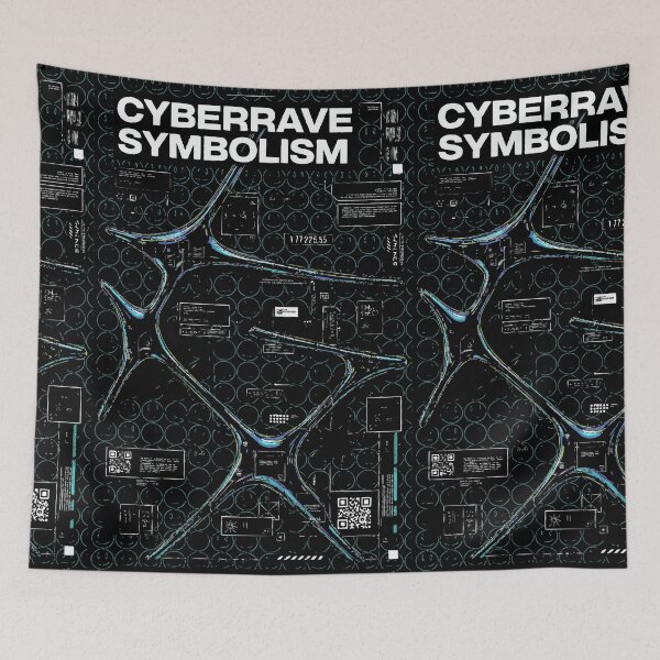 Item preview, Cyberrave Symbolism UI Design designed and sold by Raw-Ink.