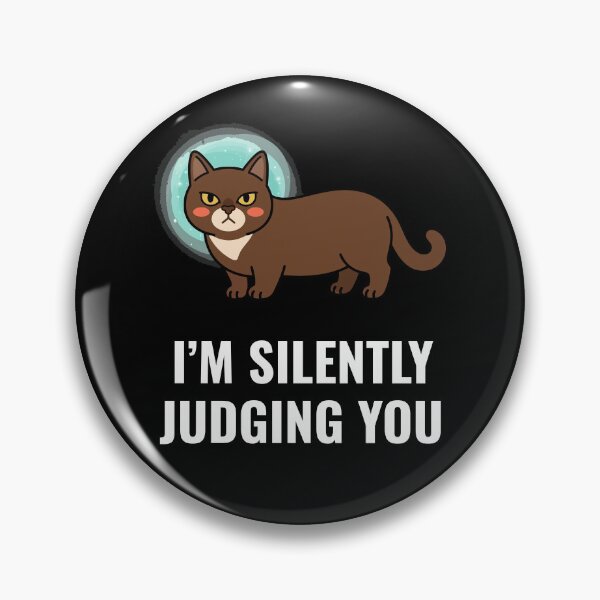 Item preview, Burmese Cat Silently Judging You - Elegant Judgmental Kitty designed and sold by AdriqnArt.