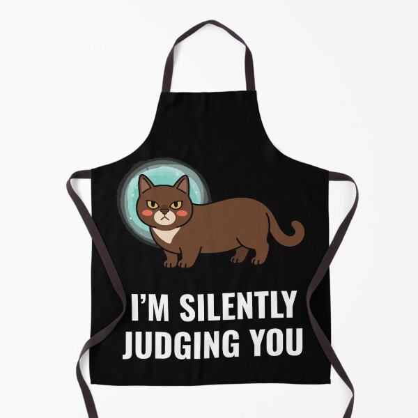 Item preview, Burmese Cat Silently Judging You - Elegant Judgmental Kitty designed and sold by AdriqnArt.