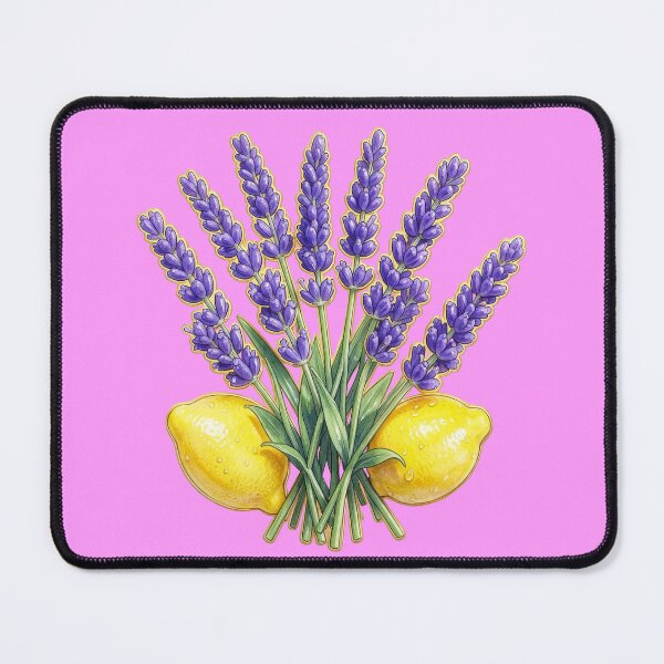 Item preview, Vibrant Lavender and Fresh Yellow Lemons designed and sold by Thalassora.