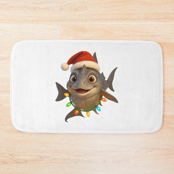 Item preview, Christmas Chimaera Fish designed and sold by Sillytoe.
