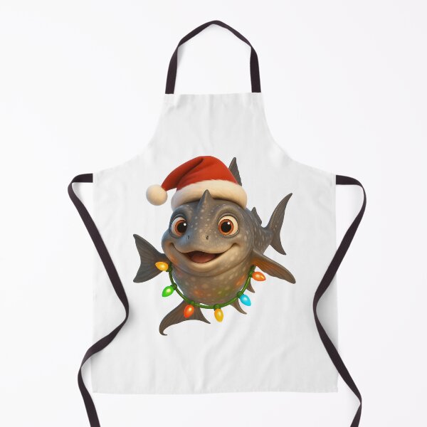 Item preview, Christmas Chimaera Fish designed and sold by Sillytoe.