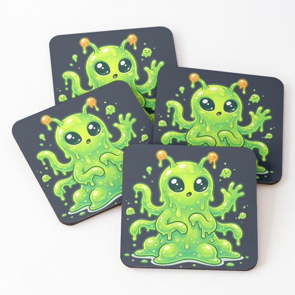 Item preview, Cute Slime Alien Cartoon designed and sold by LMDIGITAL6.