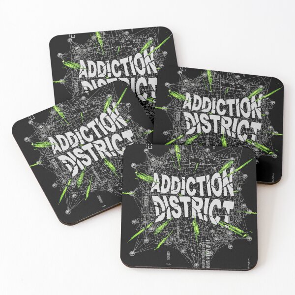Item preview, Addiction District Network designed and sold by Raw-Ink.