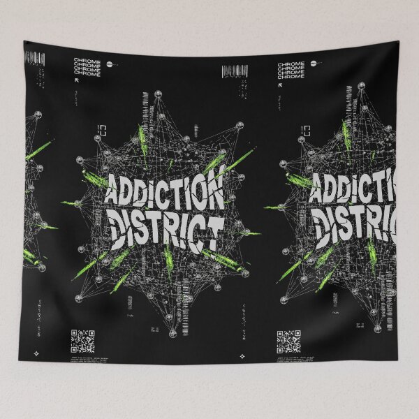 Item preview, Addiction District Network designed and sold by Raw-Ink.
