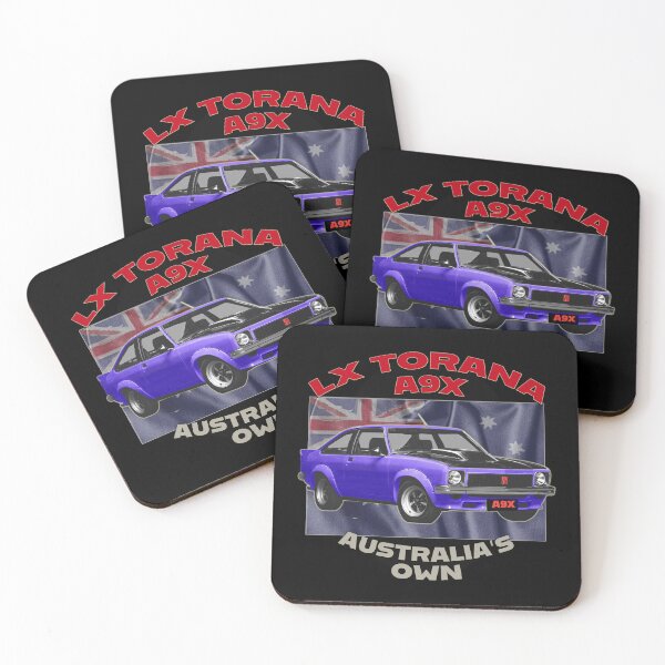 Item preview, Purple LX Torana A9X Hatchback Australian Muscle Car Art, Holden Torana A9X Classic Car Poster, Aussie Bathurst Legend Car Artwork, Vintage Australian Performance Car Illustration designed and sold by Michael van der Hoorn.
