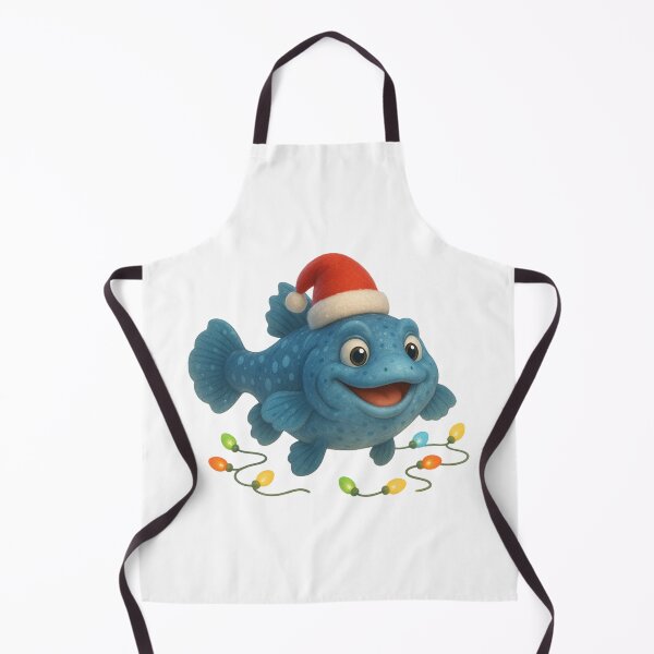 Item preview, Christmas Coelacanth Fish designed and sold by Sillytoe.