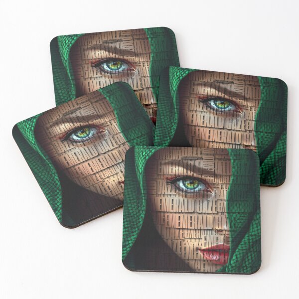 Item preview, Mysterious Green Eyes Woman designed and sold by Szpaku desart .