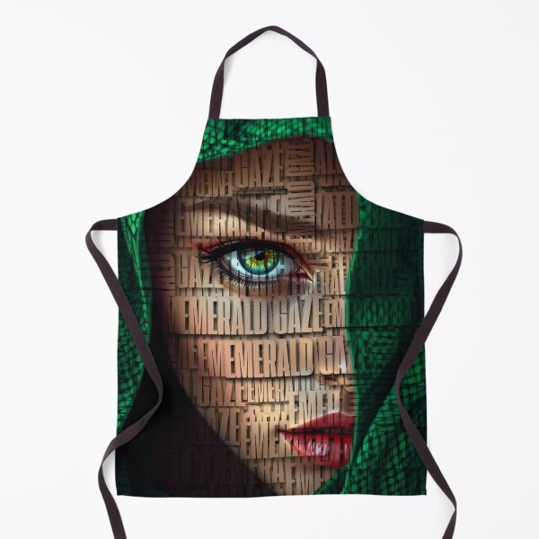 Item preview, Mysterious Green Eyes Woman designed and sold by Szpaku desart .