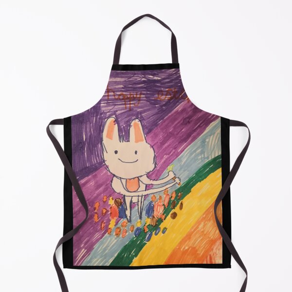 Item preview, Easter Bunny Cartoon Rainbow designed and sold by MoMoJaJa.