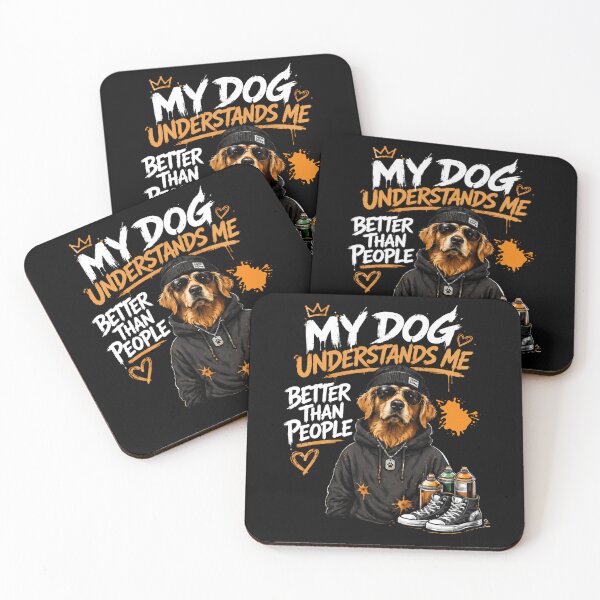 Item preview, My Dog Understands Me Better Than People Shirt, Funny Dog Lover Gift, Streetwear Dog Hoodie Design, Cool Dog Graphic Tee designed and sold by RALYSHOP.