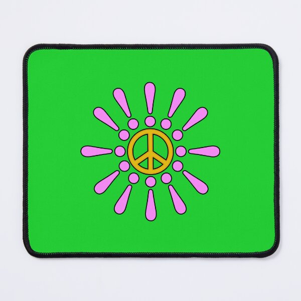 Item preview, Pink Exclamation Peace Flower designed and sold by HoppRock.