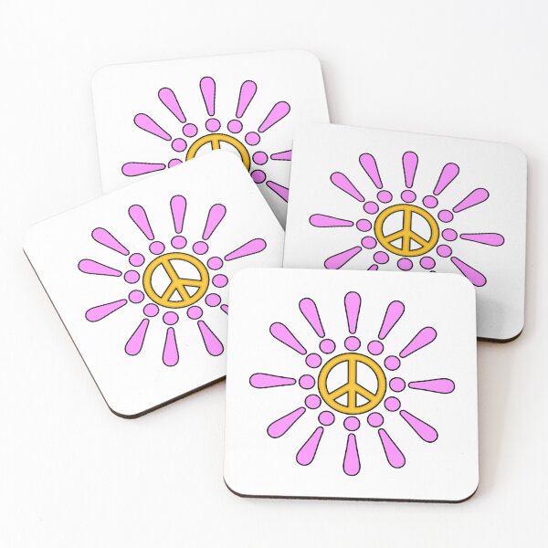 Item preview, Pink Exclamation Peace Flower designed and sold by HoppRock.
