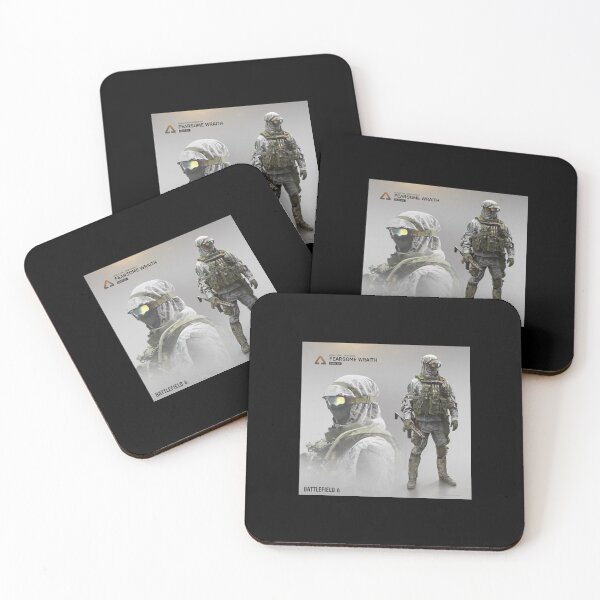 Item preview, BF BF6 Coyote Squad Fearsome Wraith Assault (Square) designed and sold by Sellcooldesigns.