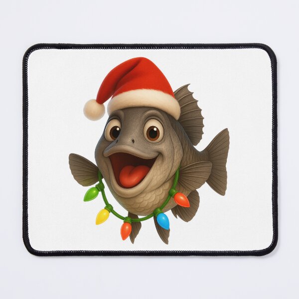 Item preview, Christmas Drum Fish designed and sold by Sillytoe.