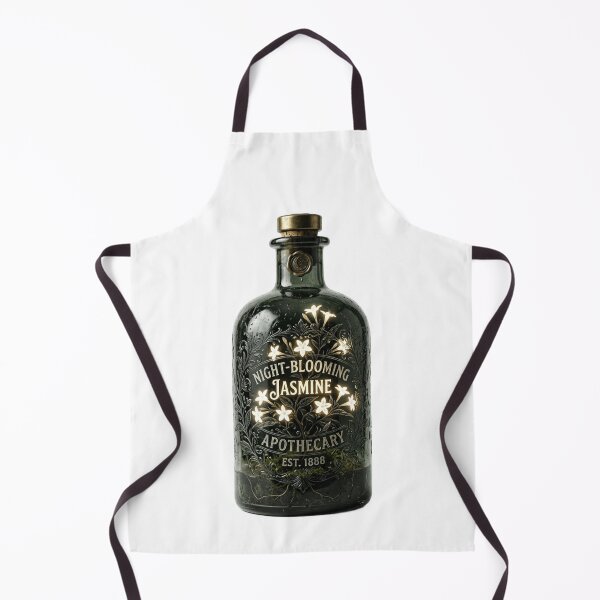 Item preview, Midnight Apothecary Dark Academia Botanical Bottle designed and sold by Retro Mood Co.