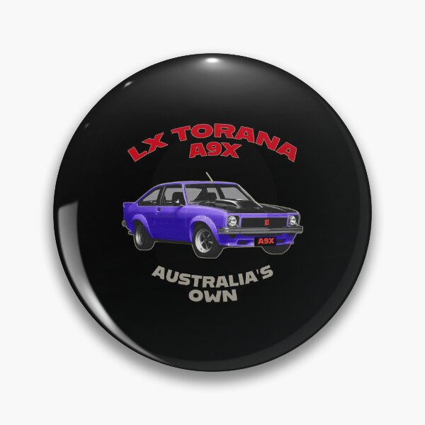 Item preview, LX Torana A9X Hatchback Purple Australian Muscle Car Art, Holden Torana A9X Classic Car Illustration, Bathurst Legend Vintage Aussie Performance Car Artwork Clean Design designed and sold by Michael van der Hoorn.