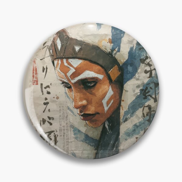 Item preview, Ahsoka Sumi-e  designed and sold by AnimeArsenalPrints.