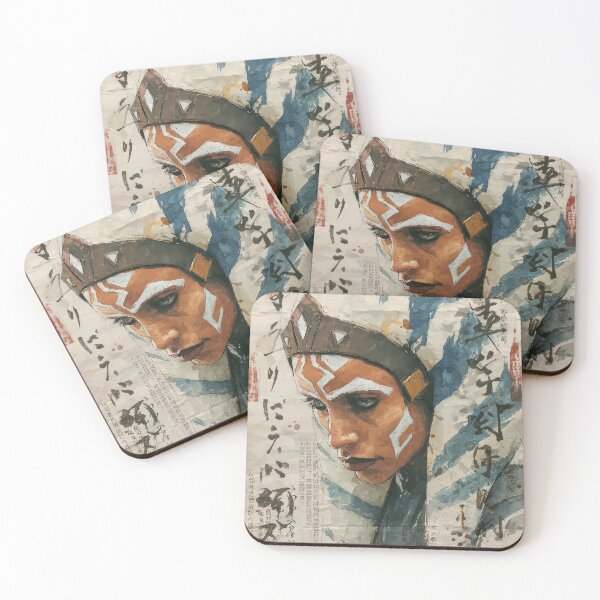 Item preview, Ahsoka Sumi-e  designed and sold by AnimeArsenalPrints.