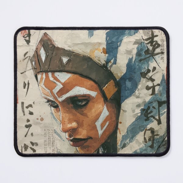 Item preview, Ahsoka Sumi-e  designed and sold by AnimeArsenalPrints.
