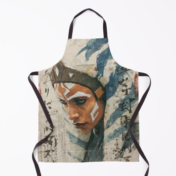 Item preview, Ahsoka Sumi-e designed and sold by AnimeArsenalPrints.