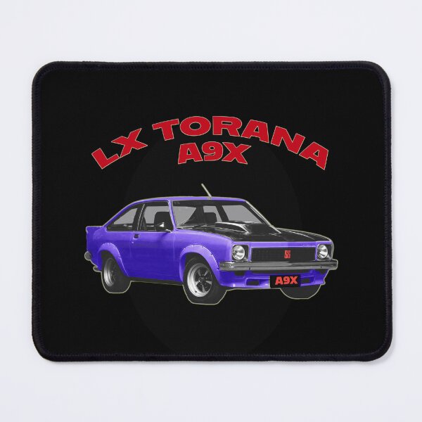 Item preview, LX Torana A9X Hatchback Purple Australian Muscle Car Art, Holden Torana A9X Classic Car Illustration, Bathurst Legend Vintage Aussie Performance Car Artwork Clean Design designed and sold by Michael van der Hoorn.