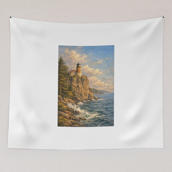 Item preview, Split Rock Lighthouse Minnesota designed and sold by Halifaxartguy.
