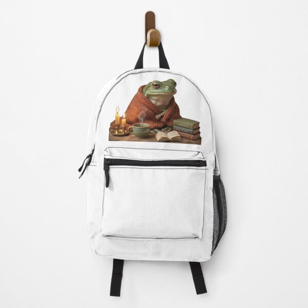 Item preview, Hygge Frog - Cozy Book Lover & Introvert Aesthetic designed and sold by Arts Paradise.