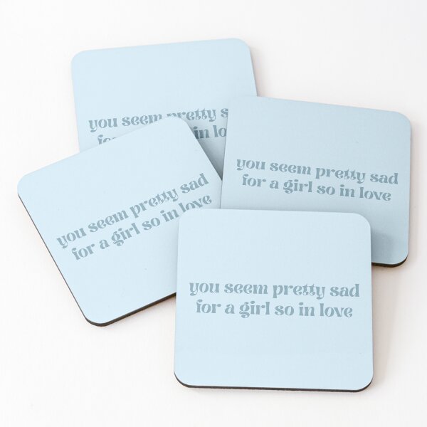 Item preview, you seem pretty sad for a girl so in love designed and sold by Spring Things.