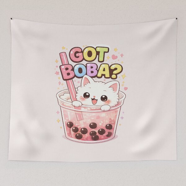 Item preview, Lumi Cute Cat – Got Boba designed and sold by Mochi Studio.