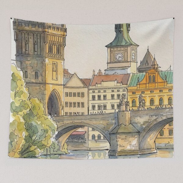 Item preview, Charles Bridge, Prague designed and sold by sid1802.