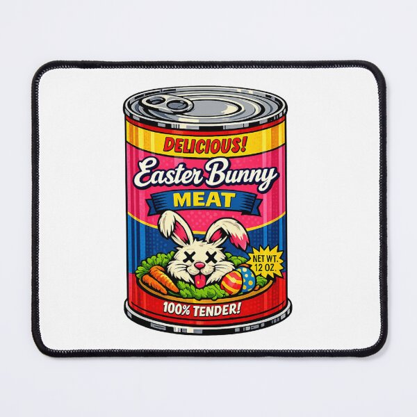 Item preview, Canned Easter Bunny meat ready to eat - Chocolate eggs not included.  designed and sold by Gunnar Hermansen.