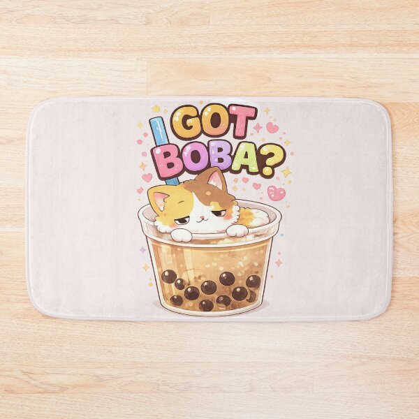 Item preview, Mochi Cozy Cat – Got Boba designed and sold by Mochi Studio.