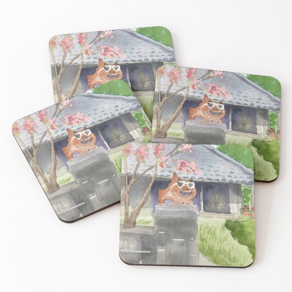 Item preview, Spring shisa designed and sold by TanoshiArt.