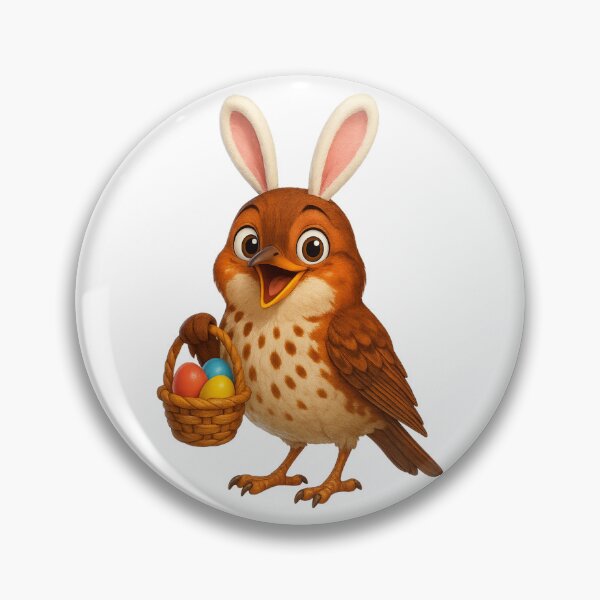 Item preview, Easter Wood Thrush designed and sold by Sillytoe.