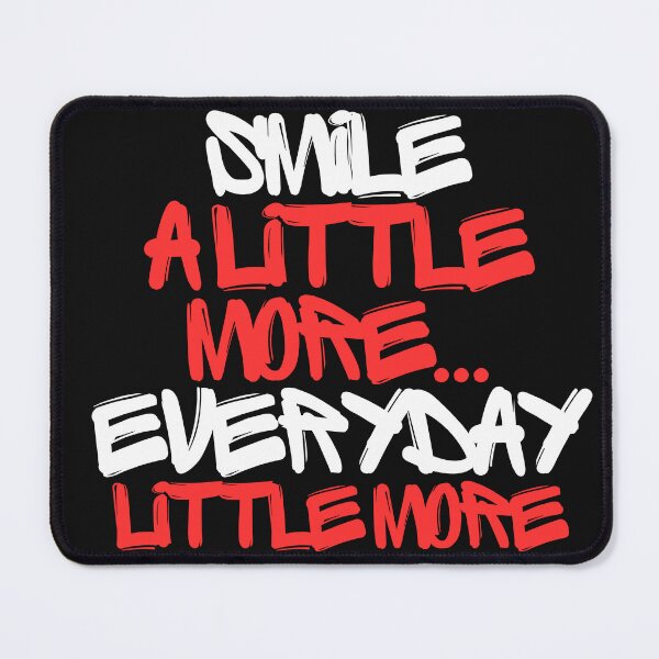 Item preview, Dark Simple Smile more Vector Typograpghy designed and sold by The Nomadic Designs.