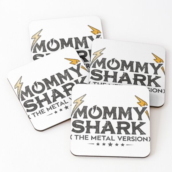 Item preview, MOMMY SHARK The Metal Version designed and sold by GogoGrove.