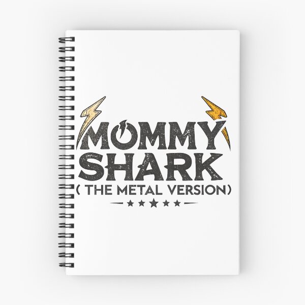 Item preview, MOMMY SHARK The Metal Version designed and sold by GogoGrove.