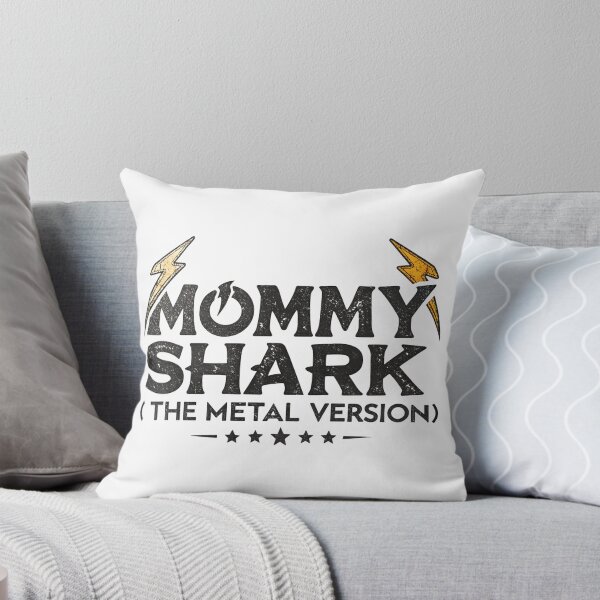 Item preview, MOMMY SHARK The Metal Version designed and sold by GogoGrove.