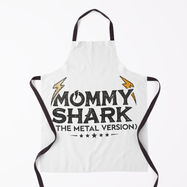 Item preview, MOMMY SHARK The Metal Version designed and sold by GogoGrove.