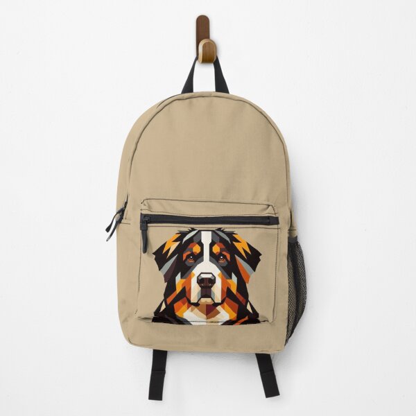 Item preview, Geometric Bernese Mountain Dog – Modern Abstract Design designed and sold by Dogandesighn.