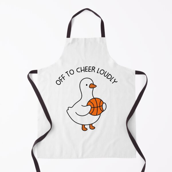 Item preview, Off To Cheer Loudly Goose Basketball designed and sold by gunaone-design.