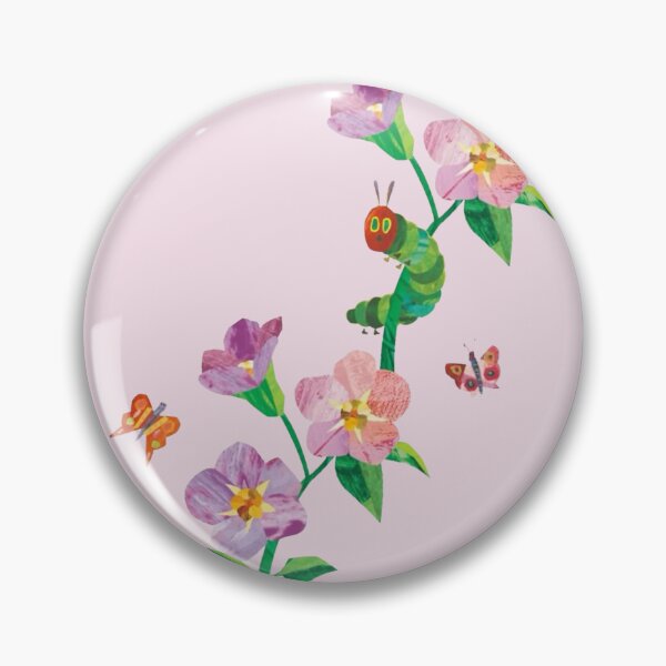 Item preview, The Very Hungry Caterpillar Flowers Illustration designed and sold by Spring Things.