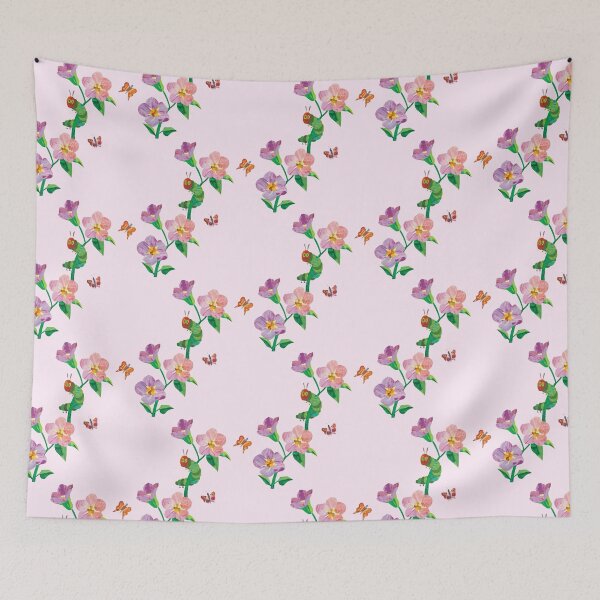 Item preview, The Very Hungry Caterpillar Flowers Illustration designed and sold by Spring Things.