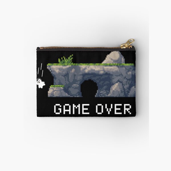 Item preview, Game Over Funny Pixel Penguin Falling designed and sold by Nol1ytv.
