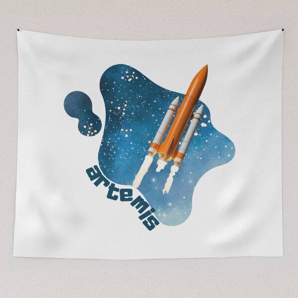 Item preview, Artemis II Returns To The Moon Galaxy Sky designed and sold by ReuvenStore.