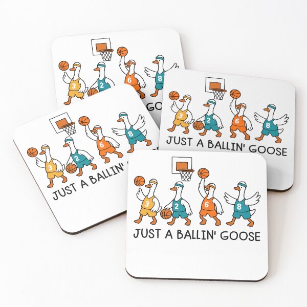 Item preview, Just a Ballin' Goose Basketball designed and sold by gunaone-design.