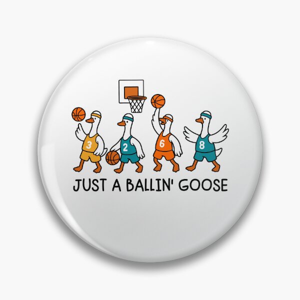 Item preview, Just a Ballin' Goose Basketball designed and sold by gunaone-design.