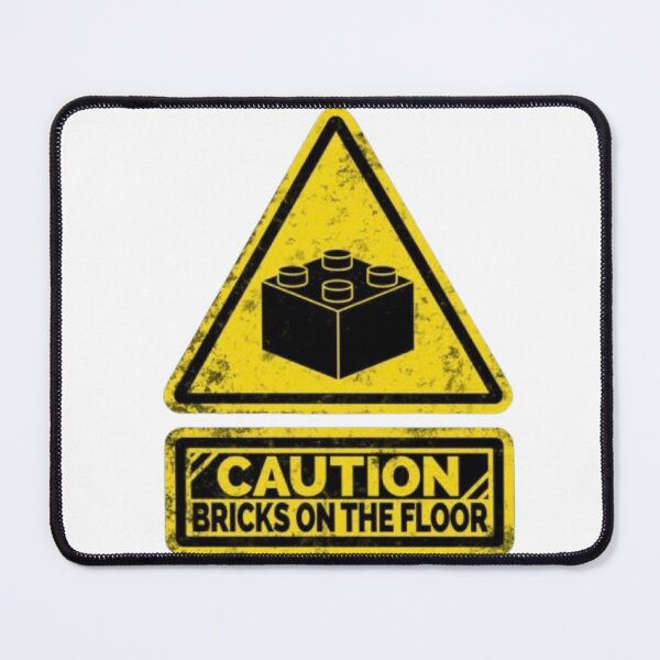 Item preview, CAUTION : BRICKS ON THE FLOOR designed and sold by FORTNITEFILTHYBANTER.