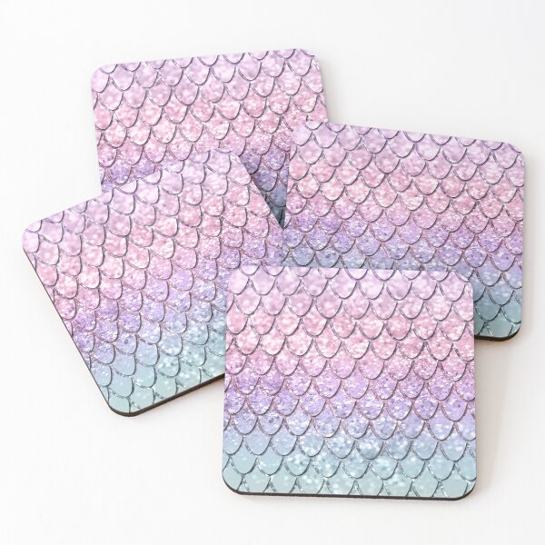 Item preview, Mermaid Scales on Unicorn Girls Glam #1 (Photo of Glitter Only - Not Reflective) designed and sold by Anita's & Bella's Art.
